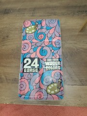 Vintage 70s Collectible 25 Water Color Set Box Made  In  England Psychedelic