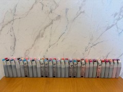 Copic Sketch Ciao Classic Various Ink Markers 252 Color Set Anime Manga Art Used