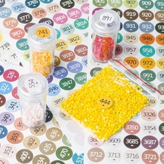 forever young Diamond Painting Labels as 1 Set, Round