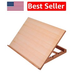 Versatile 5-Position Wood Drawing Easel – Portable and Stable for Creativity