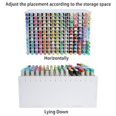 Marker Pen Organizer Holder for 180 Markers, Craft Art Rack for 180 Markers
