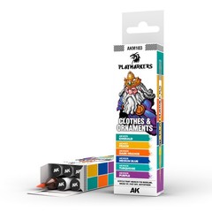 AK Interactive Playmarkers Set (6 Ref.)