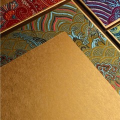 20x30cm 1PCS Blank Thickened Hard Card Paper Japanese Ethnic Brocade Printed