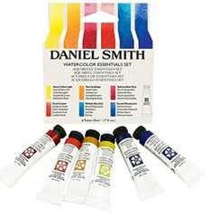 Daniel Smith Extra Fine 6 pack 5ml Paint Tubes Watercolor Essentials Set NEW