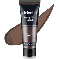 Acrylic Paint Burnt Umber 120ml Art Craft Paints