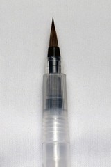 Namura Taiseido Horse Hair Water Brush Pen 80041005 for Sketch & Etegami Japan