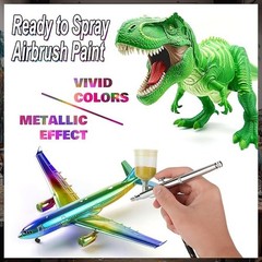 FansArriche Airbrush Paint Set, 20 Colors Acrylic Air brush Paint Kit, Ready…