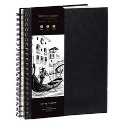 Artist’S Sketchbook Hardcover – 200GSM Very Thick Paper – Large, Spiral Sketch B