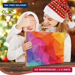Soucolor Arts and Crafts Supplies, 183-Pack Drawing Painting Set for Kids Girls