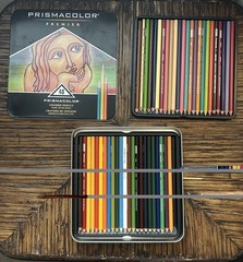 Tin of Prismacolor Premier 48 ct. Soft Core Colored Pencil Set – NEW!