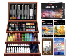 Soucolor 192 Pc Art Set + Accessories (See Photos)