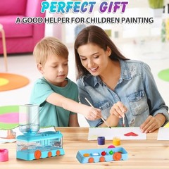 Art Brush Washer Brush Cleaner with Automatic Water Recycling for Fun Cleaning
