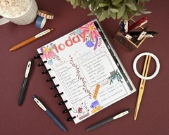 Sarasa Clip Retractable Gel Pen, 0.5mm Fine Point, Assorted Neutral Vintage A