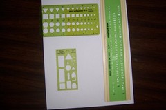 Berol® RapiDesign® Template: R-963 r-19 and STAEDTLER MARS 118EL LOGIC SYMBOLS