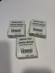Sakura XEP-050 12-Piece Cray-Pas Junior Artist Oil Pastel Set, White- Lot 3