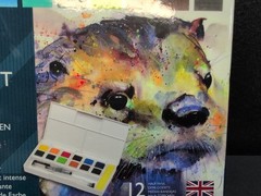 Derwent Inktense Paint Pan Travel Set Palette #01 12 Colours 2302636