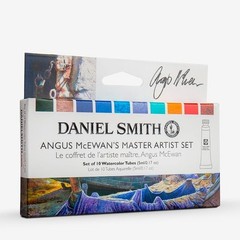 Daniel Smith Watercolor Paint Set Angus McEwan Master Artist 10x5ml New