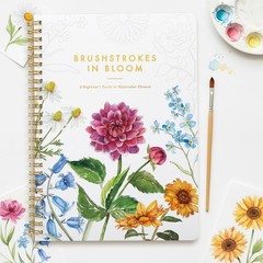 Portable Watercolor Workbook with 24 Colors Solid Paint Palette Set for Beginner