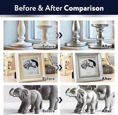 Metallic Silver Paint for Artwork & Home Decor