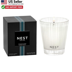 NEST Ocean Mist & Sea Salt Scented Classic Candle 8.1 oz 60H Burn Time FROM USA