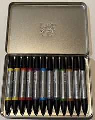 Winsor & Newton Water Color Marker Set Of 12, Never Used