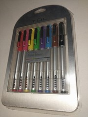 TUL FL Series Artist Pens Assorted Colors Ultra Fine Tip 8-Pack