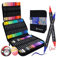 Artecho Acrylic Paint Markers 48 Colors with 48 Count (Pack of 1), 48