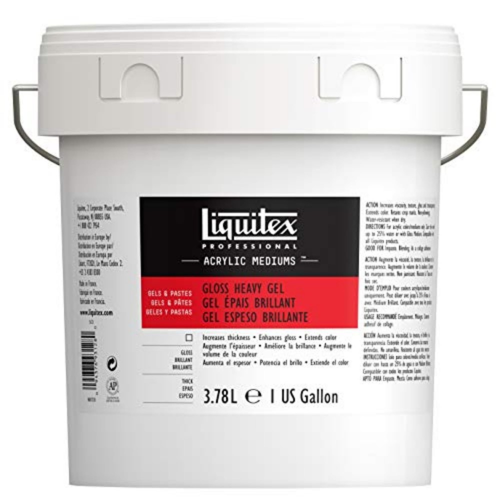Liquitex Professional Gloss Heavy Gel Medium, 3.78L 128-oz