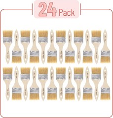 Bates Chip Paint Brushes 2 Inch – 24 Pack