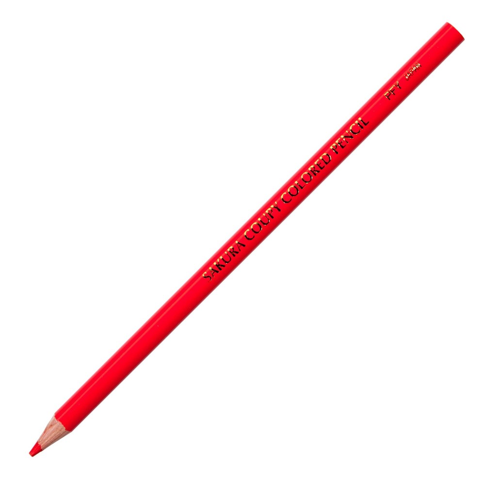 Coupy Color Pencil PFY Rose 10P #18 Vermilion 10 Pieces