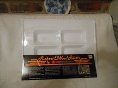 SPEEDBALL ART PRODUCTS 5778 ROBERT E WOOD PLASTIC PALETTE 16-1/2X11-5/8