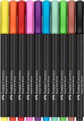 Faber-Castell Brush Pen Set – Black Edition, Cardboard Box of 10 Arts & Crafts