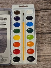 Crayola Washable Watercolor Paint New 16 Assorted Colors NWT (234)