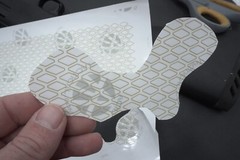Camouflage EasyPeel Spray Paint Cerakote Camo Gun Model Stencil DIAMOND PLATE
