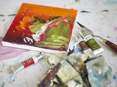 Winsor & Newton Winton Oil Color Paint, 37-ml Tube, Sap Green