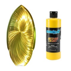 Auto-Air Colors Candy2o, 4653 Lemon Yellow, 2oz, Waterborne, Airbrush Paint