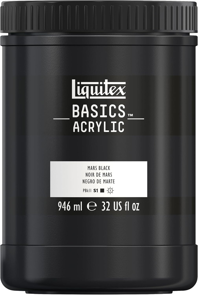 BASICS Acrylic Paint, 118Ml (4-Oz) Tube, Titanium White