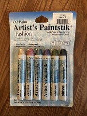 Jack Richeson 121301 Shiva Oil Paintstik Iridescent Fashion Colors Set Of 6 New
