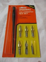 Vintage Hunt Speedball Calligraphy Pen Set NIP