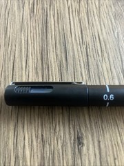 UNI-BALL Uni-Pin 0.6mm BLACK FINE LINE Drawing Pen NO: PIN 06-200 (PKT 4 PENS)