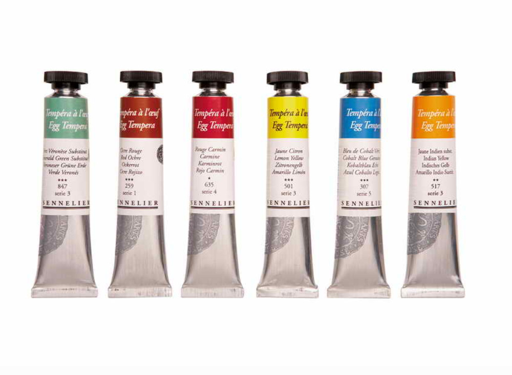 Sennelier Egg Tempera Paint 21ml Single Color – Choose Your Color – Series 4
