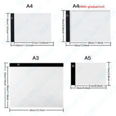 A3/A4/A5 3-Level Dimming Led Drawing Copy Pad Board Children’S Toy Painting Educ