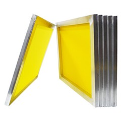 Upgated 6PCS 8″*14″ Screen Frame with 305 Mesh Yellow Screen Aluminum Material