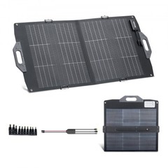 100W Bifacial Solar Panel, 16BB N-Type Foldable Monocrystalline Solar Panel …