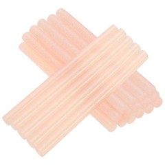 4×0.27 Inch Glitter Hot Glue Sticks, 38 Pcs Hot Glue Gun Sticks, Soft Pink
