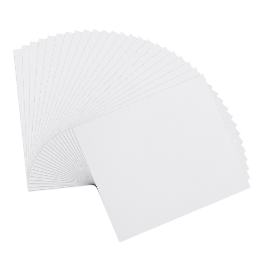 100Pcs A4 Mulberry Paper Sheets Prepared Xuan Paper, White 8.3″x11.7″