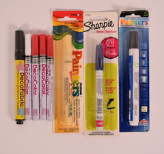 Lot of 8 Assorted Paint Markers
