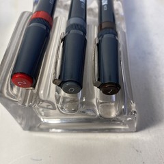 Koh-I-Noor Rapidograph 3065 Set of 3 Size 0 1 2