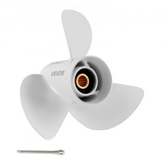 Outboard Propeller, Upgrade OEM 15 Spline Tooth Aluminum Outboard Boat Prope…