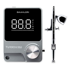Gaahleri Airbrush Kit, Turbox mini Kit with GHAD-39 0.35mm, Dual-Action…